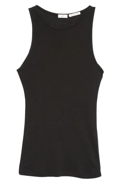 Bite Studios Fine Wool Tank In Black
