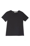 Bite Studios Lumina Sheer Organic Cotton T-shirt In Black