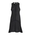 Shop Bite Studios Organic Cotton Shield Mini Dress In Black