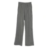 Bite Studios Elasticated-waist Straight Trousers In Gray