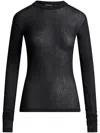 Bite Studios Semi-transparent T-shirt In Black