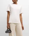 Bite Studios Signature Short-sleeve Crewneck T-shirt In White