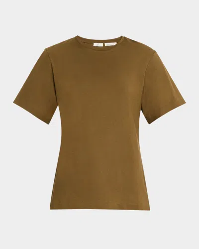 Bite Studios Signature Short-sleeve Organic Cotton T-shirt In Moss