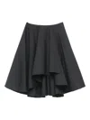 Bite Studios Tailored Voluminous Skirt In Black