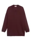 Bite Studios V-neck Sweater In Red