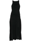 Bite Studios Organic Cotton Evidente Midi Dress In ブラック