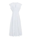 BITE STUDIOS BITE STUDIOS WOMAN MAXI DRESS WHITE SIZE 10 ORGANIC COTTON