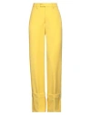 Bite Studios High-waisted Tailored Trousers In Yellow