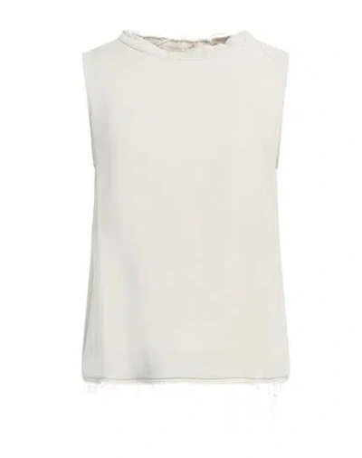 Bite Studios Woman Top Sage Green Size 4 Viscose, Elastane