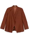 Bite Studios Women Brown Open Blazer, Xxs Luxury Blazers For Women Darveys In Brown