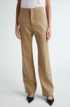 Bite Studios Worker Wool Twill Trousers In Beachwood