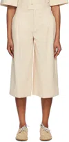 Bite Tan Board Shorts In Parchment