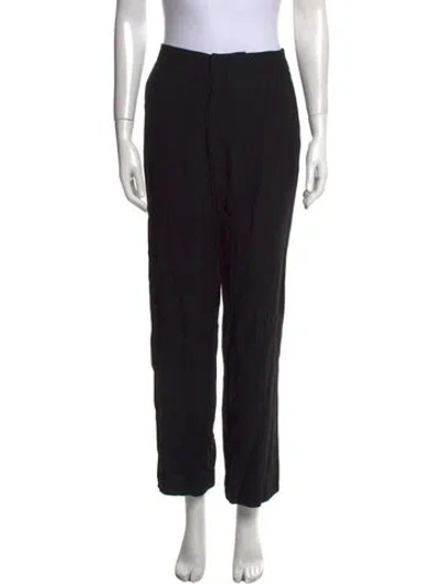Pre-owned Bite Wide Leg Pants In Black
