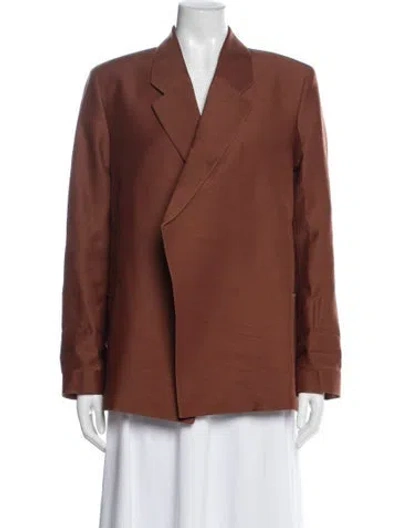 Pre-owned Bite Wool Blazer In Brown