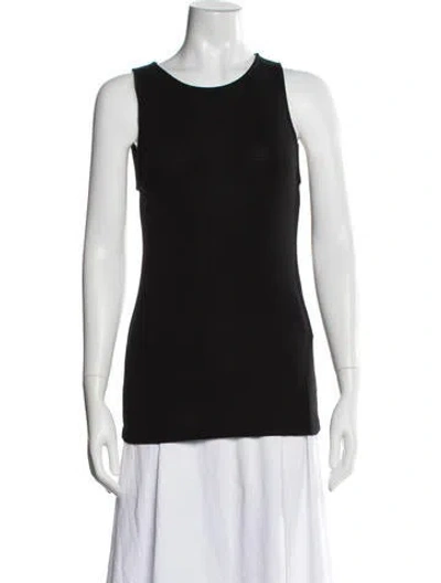 Pre-owned Bite Wool Crew Neck Top In Black