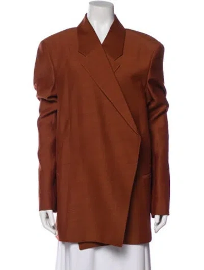 Pre-owned Bite Wool Jacket In Brown