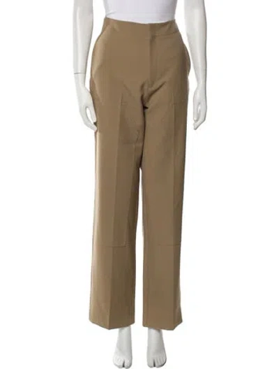Pre-owned Bite Wool Wide Leg Pants W/ Tags In Neutral
