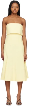 Bite Yellow Artist Minidress In Lemon Icing