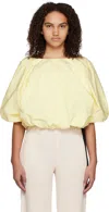 Bite Yellow Flow Blouse In Lemon Icing