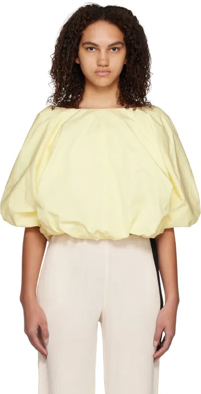 Bite Yellow Flow Blouse In Lemon Icing