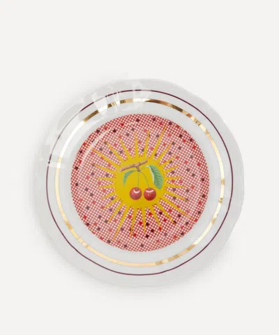 Bitossi Bel Paese Ciliegie Dessert Plate
