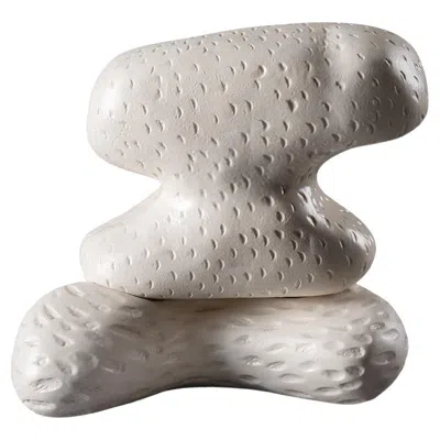 Pre-owned Bitossi Bittosi Ceramic Uncovered Sculpture By Faye Toogood In Gray