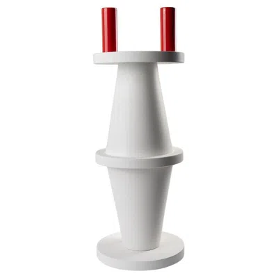 Pre-owned Bitossi Bittosi Rosso Lucido Sculpture By Nathalie Du Pasquier In Gray