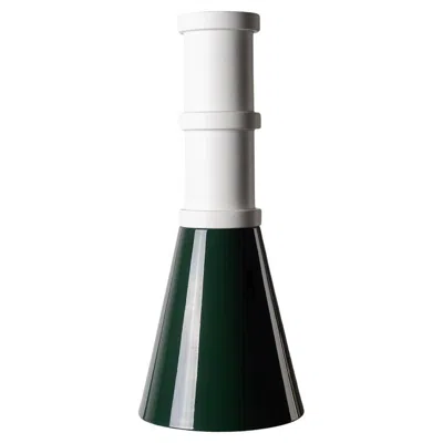 Pre-owned Bitossi Bittosi Verde Bosco Lucido Scultura By Nathalie Du Pasquier In Black