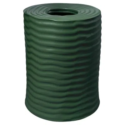 Pre-owned Bitossi Bittosi Wiggle Ceramic Vaso By Max Lamb In Black