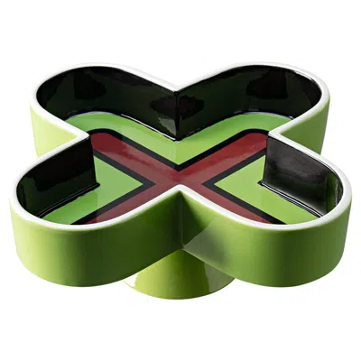 Pre-owned Bitossi Bolo Green Centerpiece By Karim Rashid