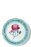 Bitossi Geranio Dinner Plate In Blue