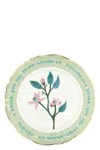 Bitossi Clematide Dinner Plate In White