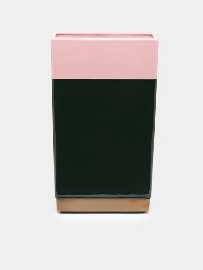 Bitossi Ceramiche Equilibri Ceramic Medium Vase  Abask Luxury Gift In Black