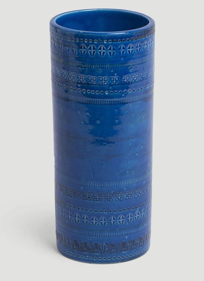 Bitossi Ceramiche Rimini Vase In Blue