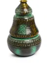 Bitossi Ceramiche Two-piece Vase In Green