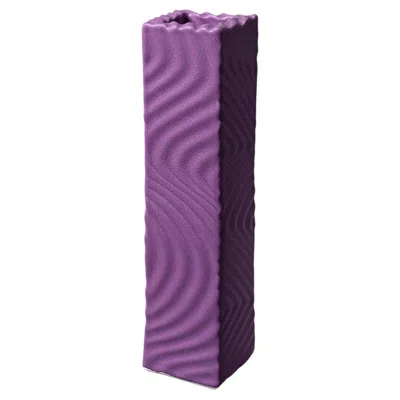 Pre-owned Bitossi Customizable Bittosi Wiggle Ceramic Vaso By Max Lamb In Gray