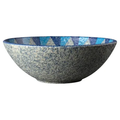 Pre-owned Bitossi Decorative Centerpiece Bowl By Aldo Londi In Gray