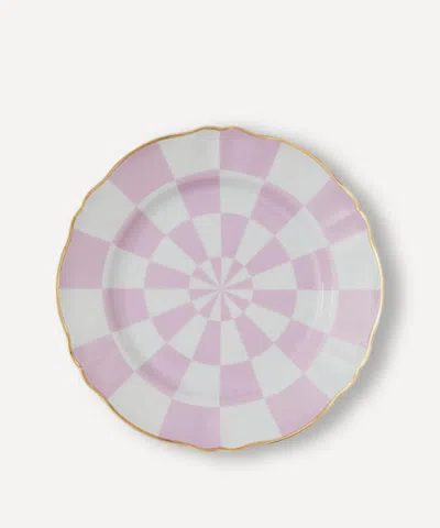 Bitossi Destino Dinner Plate In Purple