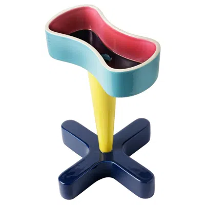 Pre-owned Bitossi Ellipse Vase By Karim Rashid In Black