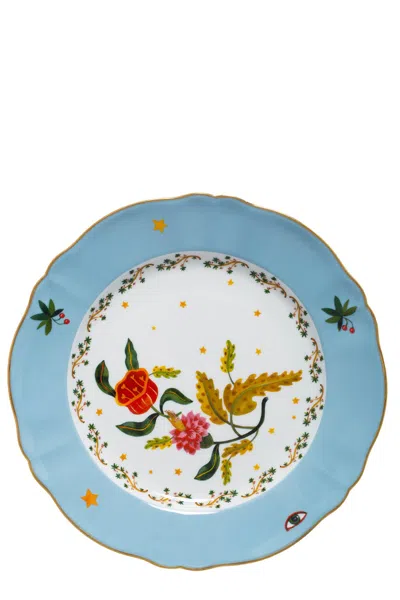 Bitossi Floral Dinner Plate In Multi