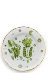 Bitossi Floral Fruit Plate ⌀ 26,5 Cm In Green