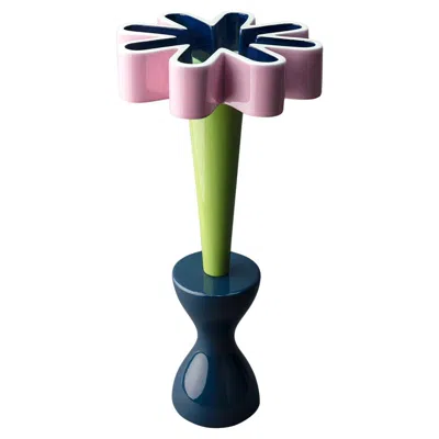 Pre-owned Bitossi Flower Vase By Karim Rashid In Black