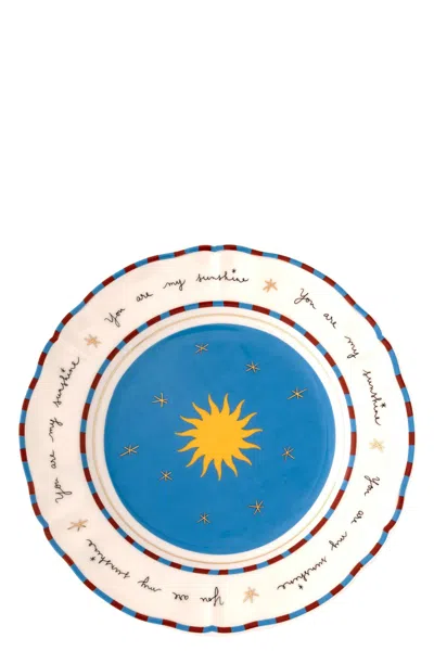 Bitossi Fruit Plate 'sole' ⌀ 20.5 Cm In Multi