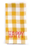 Bitossi 'happy' Napkin In Yellow