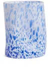 Bitossi Home Abstract-print Glass (set Of Two) In Blue