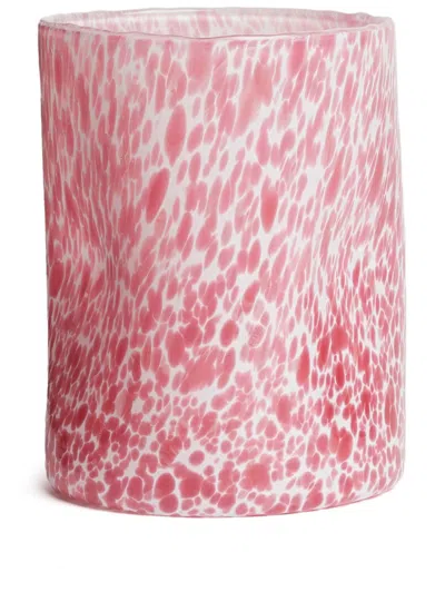 Bitossi Home Abstract-print Glass (set Of Two) In Pink