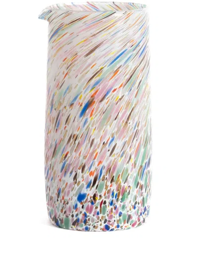 Bitossi Home Macchia Pitcher In Multicolor
