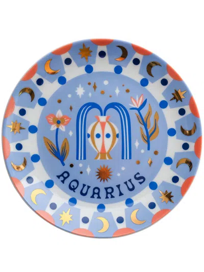 Bitossi Home Aquarius Plate (16.5cm) In Blue