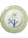 Bitossi Home Botanica Porcelain Deep Plate (23cm) In Green