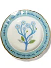 Bitossi Home Botanica Porcelain Dessert Plate (20.5cm) In Blue